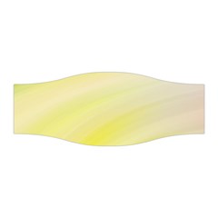 Gradient Green Yellow Stretchable Headband by ConteMonfrey