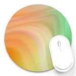 Gradient orange, green - Colors fest Round Mousepad Front