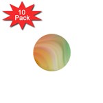 Gradient orange, green - Colors fest 1  Mini Buttons (10 pack)  Front