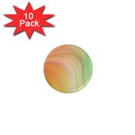 Gradient orange, green - Colors fest 1  Mini Magnet (10 pack)  Front