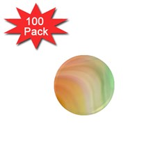 Gradient Orange, Green - Colors Fest 1  Mini Magnets (100 Pack)  by ConteMonfrey