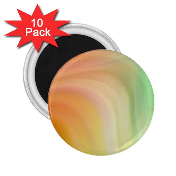 Gradient orange, green - Colors fest 2.25  Magnets (10 pack) 