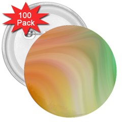 Gradient Orange, Green - Colors Fest 3  Buttons (100 Pack)  by ConteMonfrey