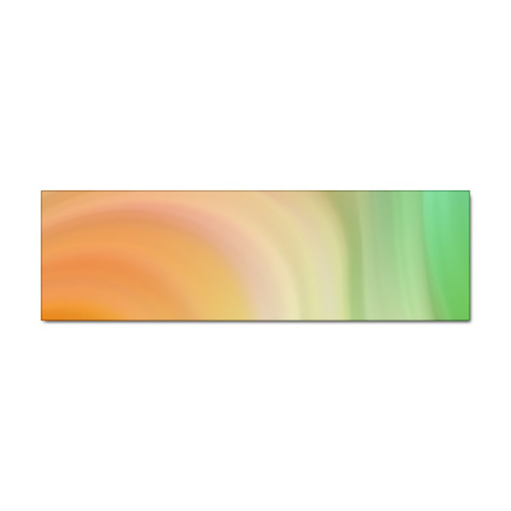 Gradient orange, green - Colors fest Sticker Bumper (100 pack)