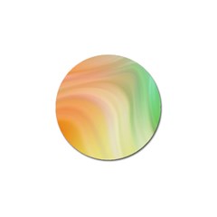 Gradient orange, green - Colors fest Golf Ball Marker