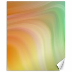 Gradient orange, green - Colors fest Canvas 8  x 10 