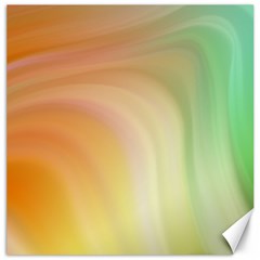 Gradient Orange, Green - Colors Fest Canvas 16  X 16 