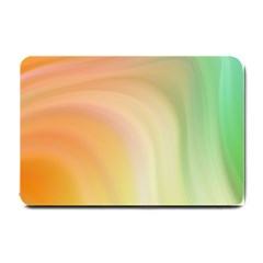 Gradient Orange, Green - Colors Fest Small Doormat by ConteMonfrey