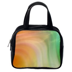 Gradient orange, green - Colors fest Classic Handbag (One Side)