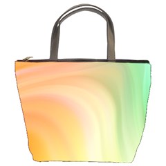 Gradient Orange, Green - Colors Fest Bucket Bag by ConteMonfrey