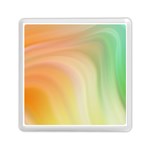 Gradient orange, green - Colors fest Memory Card Reader (Square) Front