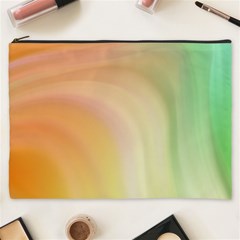 Gradient orange, green - Colors fest Cosmetic Bag (XXXL)