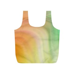 Gradient Orange, Green - Colors Fest Full Print Recycle Bag (s) by ConteMonfrey