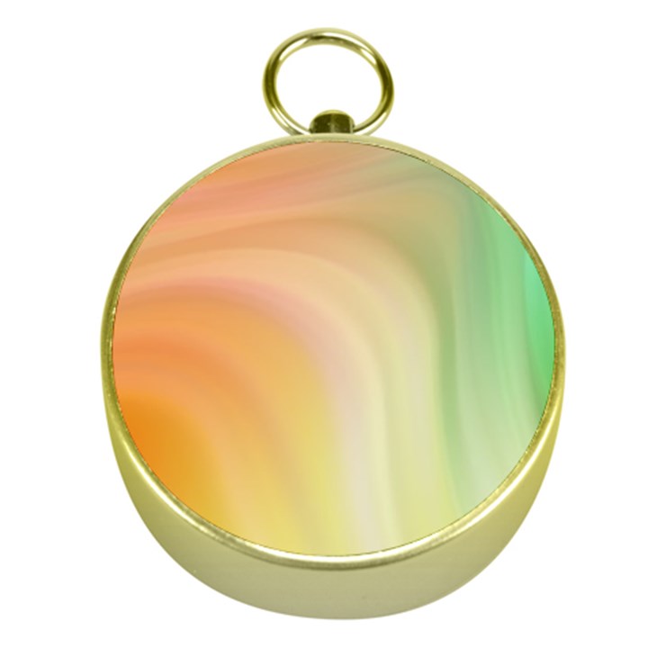 Gradient orange, green - Colors fest Gold Compasses