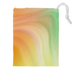 Gradient Orange, Green - Colors Fest Drawstring Pouch (4xl) by ConteMonfrey