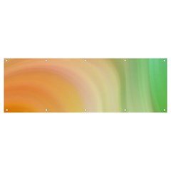 Gradient Orange, Green - Colors Fest Banner And Sign 12  X 4  by ConteMonfrey