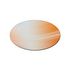 Gradient Purple, Orange, Blue Sticker (oval) by ConteMonfrey