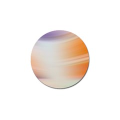 Gradient Purple, Orange, Blue Golf Ball Marker by ConteMonfrey