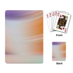 Gradient Purple, Orange, Blue Playing Cards Single Design (rectangle) by ConteMonfrey