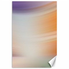 Gradient Purple, Orange, Blue Canvas 24  X 36  by ConteMonfrey