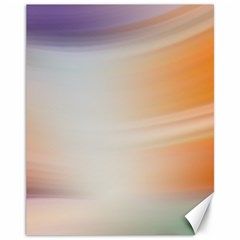 Gradient Purple, Orange, Blue Canvas 11  X 14  by ConteMonfrey