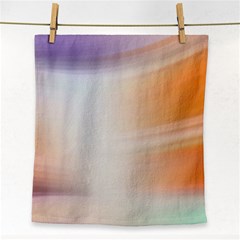 Gradient Purple, Orange, Blue Face Towel by ConteMonfrey