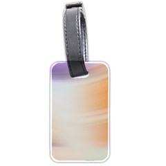 Gradient Purple, Orange, Blue Luggage Tag (two Sides) by ConteMonfrey