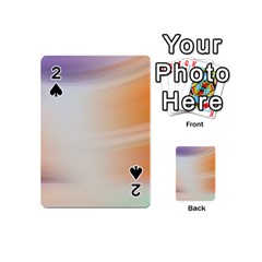 Gradient Purple, Orange, Blue Playing Cards 54 Designs (mini) by ConteMonfrey