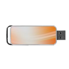 Gradient Purple, Orange, Blue Portable Usb Flash (one Side) by ConteMonfrey