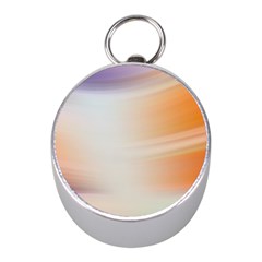 Gradient Purple, Orange, Blue Mini Silver Compasses by ConteMonfrey