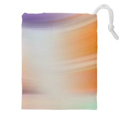 Gradient Purple, Orange, Blue Drawstring Pouch (4xl) by ConteMonfrey