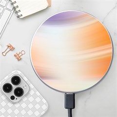 Gradient Purple, Orange, Blue Wireless Charger by ConteMonfrey