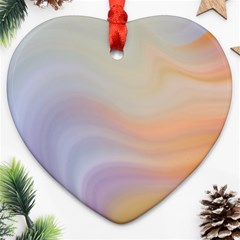 Gradient purple, orange Ornament (Heart)