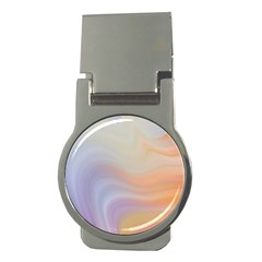 Gradient purple, orange Money Clips (Round) 