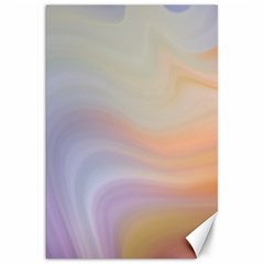 Gradient purple, orange Canvas 20  x 30 