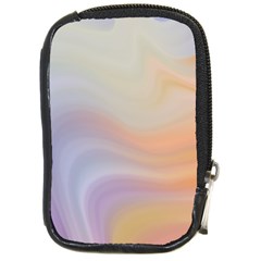 Gradient purple, orange Compact Camera Leather Case