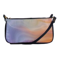 Gradient purple, orange Shoulder Clutch Bag