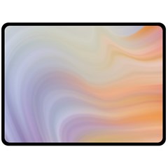 Gradient Purple, Orange Fleece Blanket (large)  by ConteMonfrey