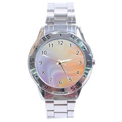 Gradient purple, orange Stainless Steel Analogue Watch