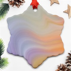 Gradient purple, orange Ornament (Snowflake)