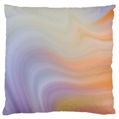 Gradient purple, orange Large Cushion Case (One Side)