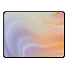 Gradient Purple, Orange Double Sided Fleece Blanket (small)  by ConteMonfrey