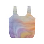 Gradient purple, orange Full Print Recycle Bag (S) Front