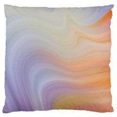 Gradient purple, orange Large Flano Cushion Case (One Side)