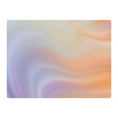 Gradient purple, orange Double Sided Flano Blanket (Mini) 