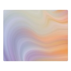 Gradient Purple, Orange Double Sided Flano Blanket (large)  by ConteMonfrey