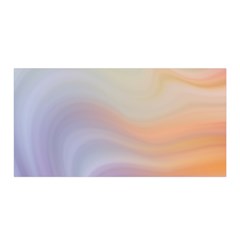 Gradient purple, orange Satin Wrap 35  x 70 