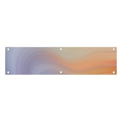 Gradient purple, orange Banner and Sign 4  x 1 