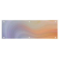 Gradient purple, orange Banner and Sign 6  x 2 