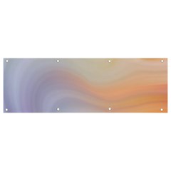 Gradient purple, orange Banner and Sign 9  x 3 